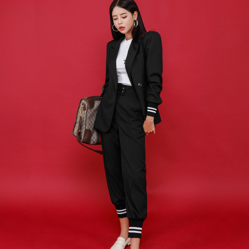 Winter Clothing Korea - Ele Slim Fit Suit Jaet And