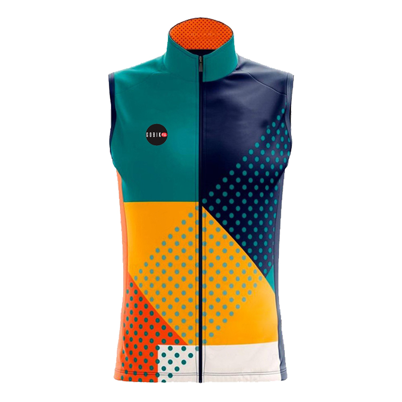 Padded Vest Gilet - Windproof Cycling Vest for Men, Sleeveless