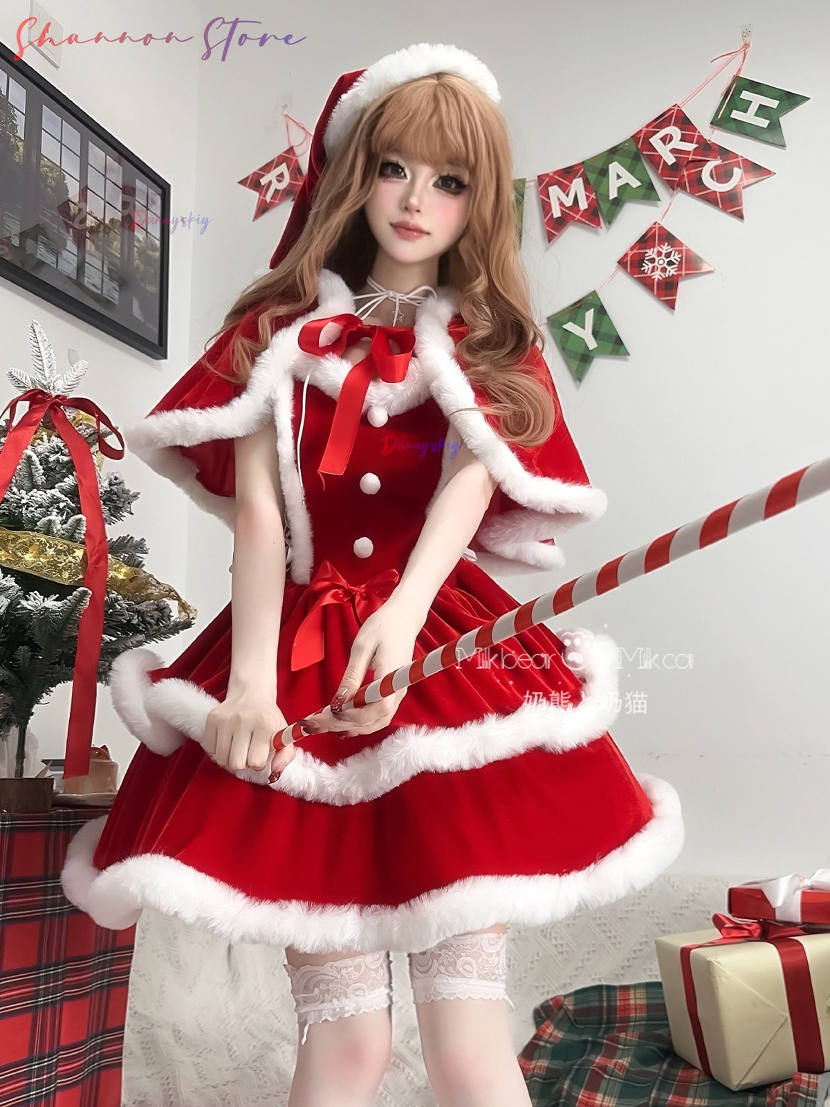 Winter Clothing Europe - Christmas Clothing Velvet Autumn Winter Thick