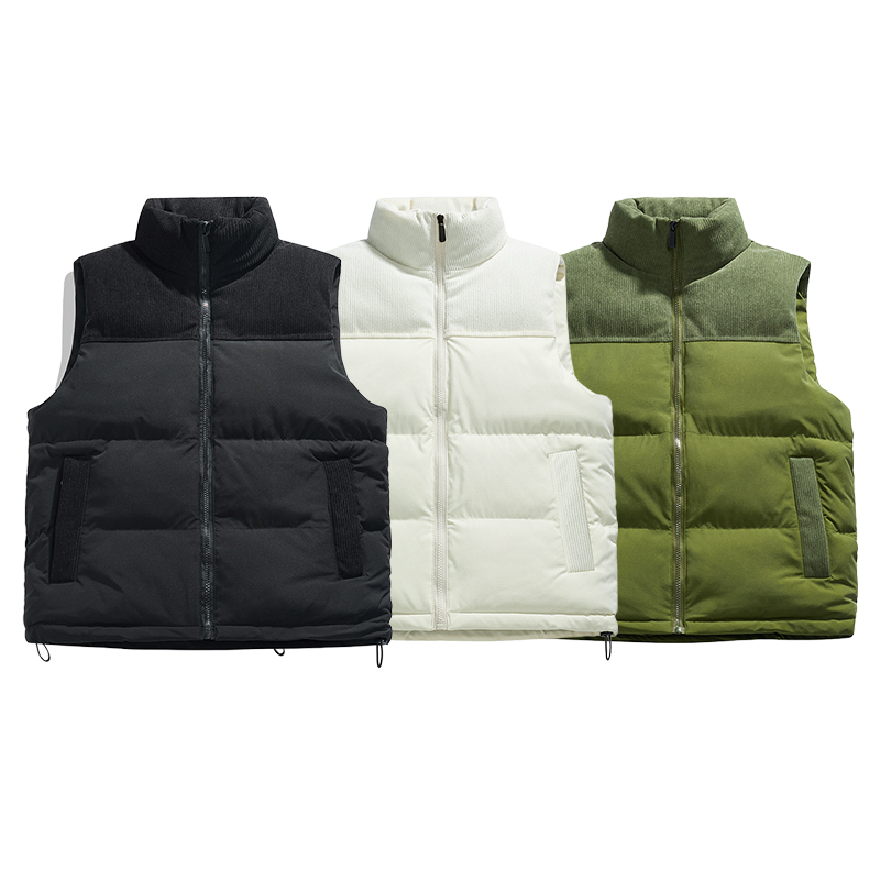 Quality Winter Clothing Brand - Solid Color Fashion Vest Male Autumn