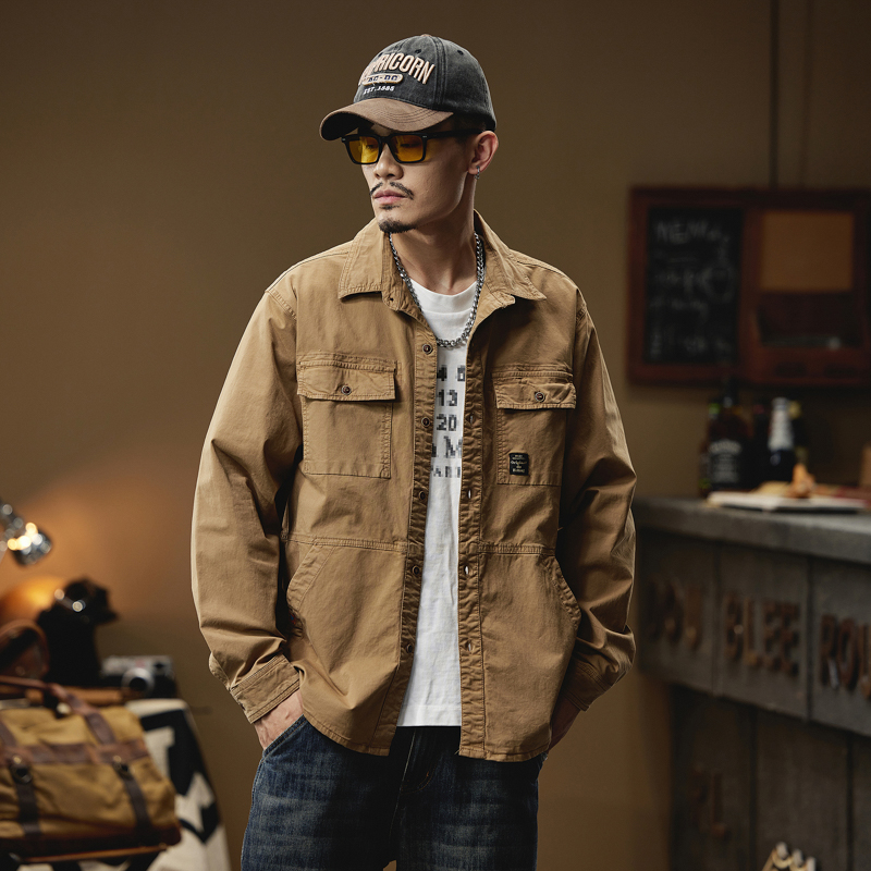 Cargo Shirt For Men Long Sleev - Quality Winter Clothing Brand reseña y precio