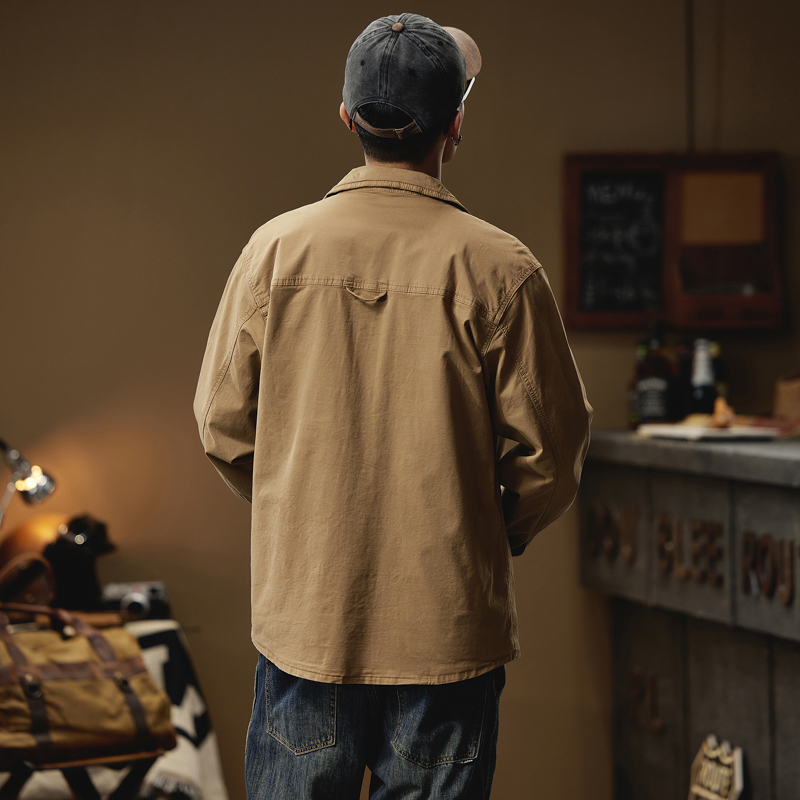 Cargo Shirt For Men Long Sleev - Quality Winter Clothing Brand reseña y precio