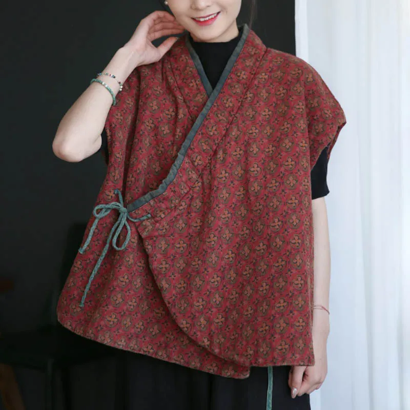 Thin Cotton Vest Retro Hanfu W - Padded Vest Gilet reseña y precio