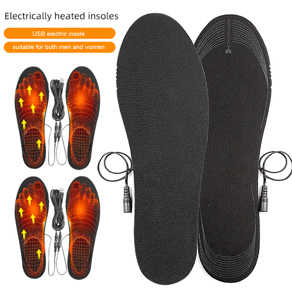 USB Heated Shoe Insoles Electr - Heated Insole Rechargeable reseña y precio