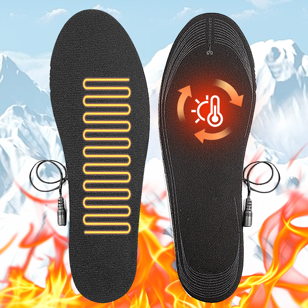 USB Heated Shoe Insoles Electr - Heated Insole Rechargeable reseña y precio
