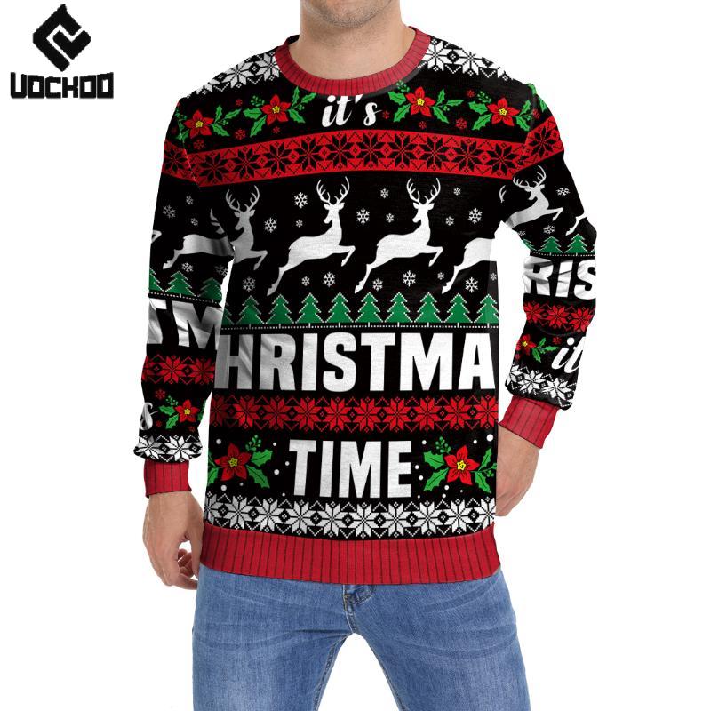 Elk Cosplay Christmas Ugly Swe - Winter Clothing Europe reseña y precio