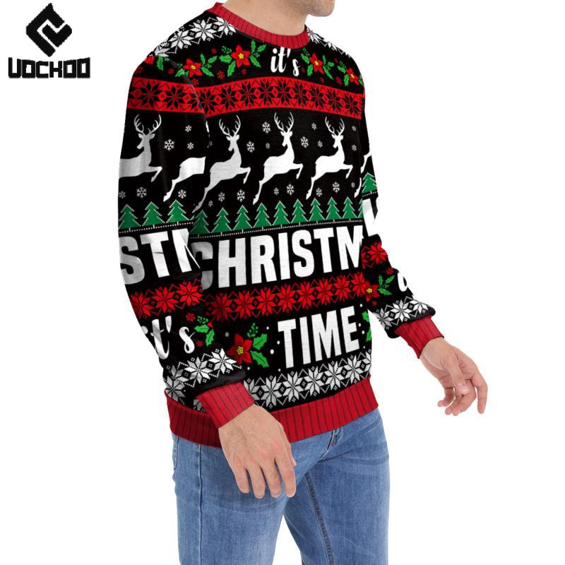 Elk Cosplay Christmas Ugly Swe - Winter Clothing Europe reseña y precio