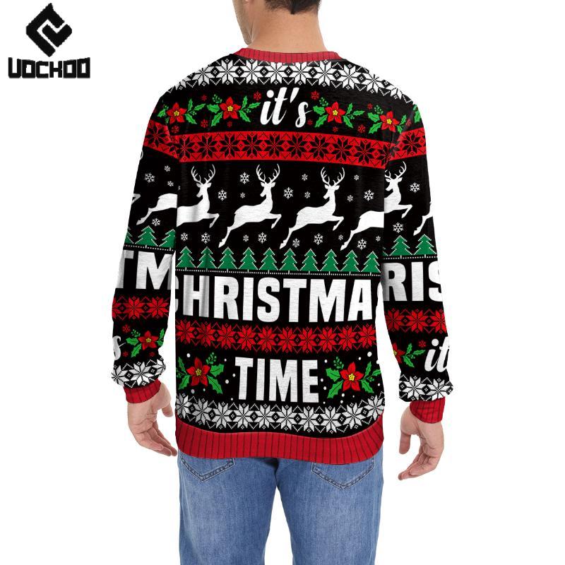 Elk Cosplay Christmas Ugly Swe - Winter Clothing Europe reseña y precio