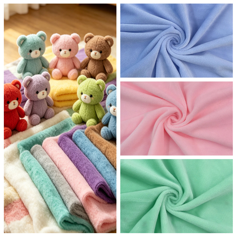 44 Colors Soft Short Plush Fab - Winter Clothing Colors reseña y precio