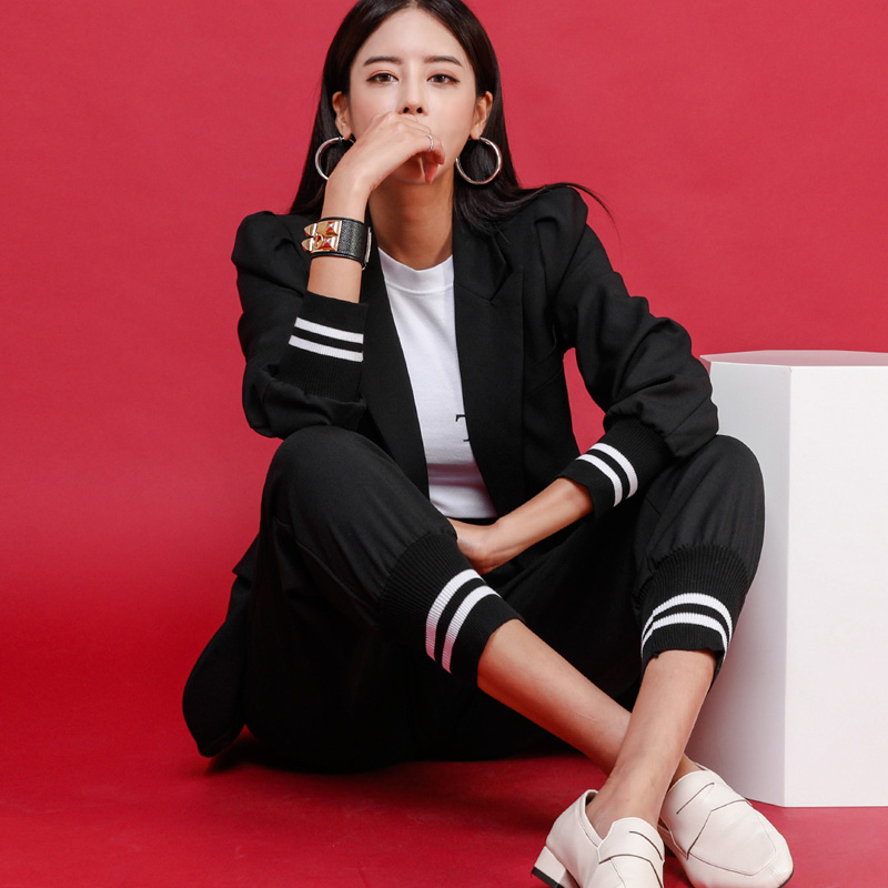 Ele Slim Fit Suit Jaet And Cas - Winter Clothing Korea reseña y precio