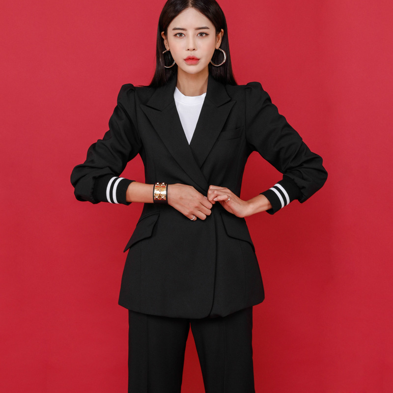 Ele Slim Fit Suit Jaet And Cas - Winter Clothing Korea reseña y precio