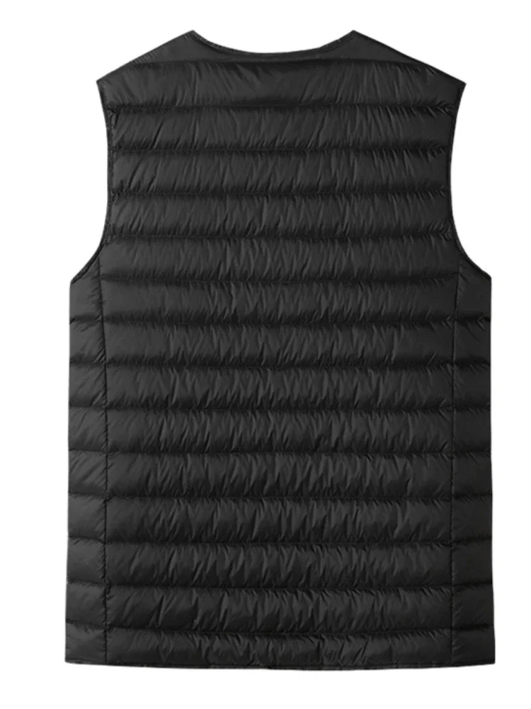 2023 New Winter V-Neck Men's V - Padded Vest Gilet reseña y precio
