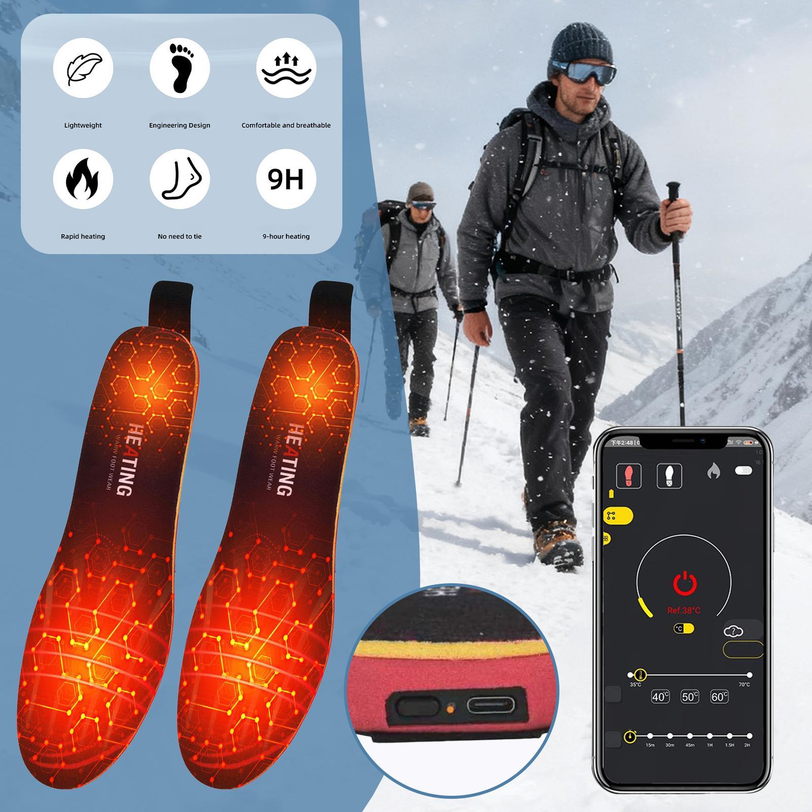 4300mAh Heated Insoles App Con - Heated Insole Rechargeable reseña y precio