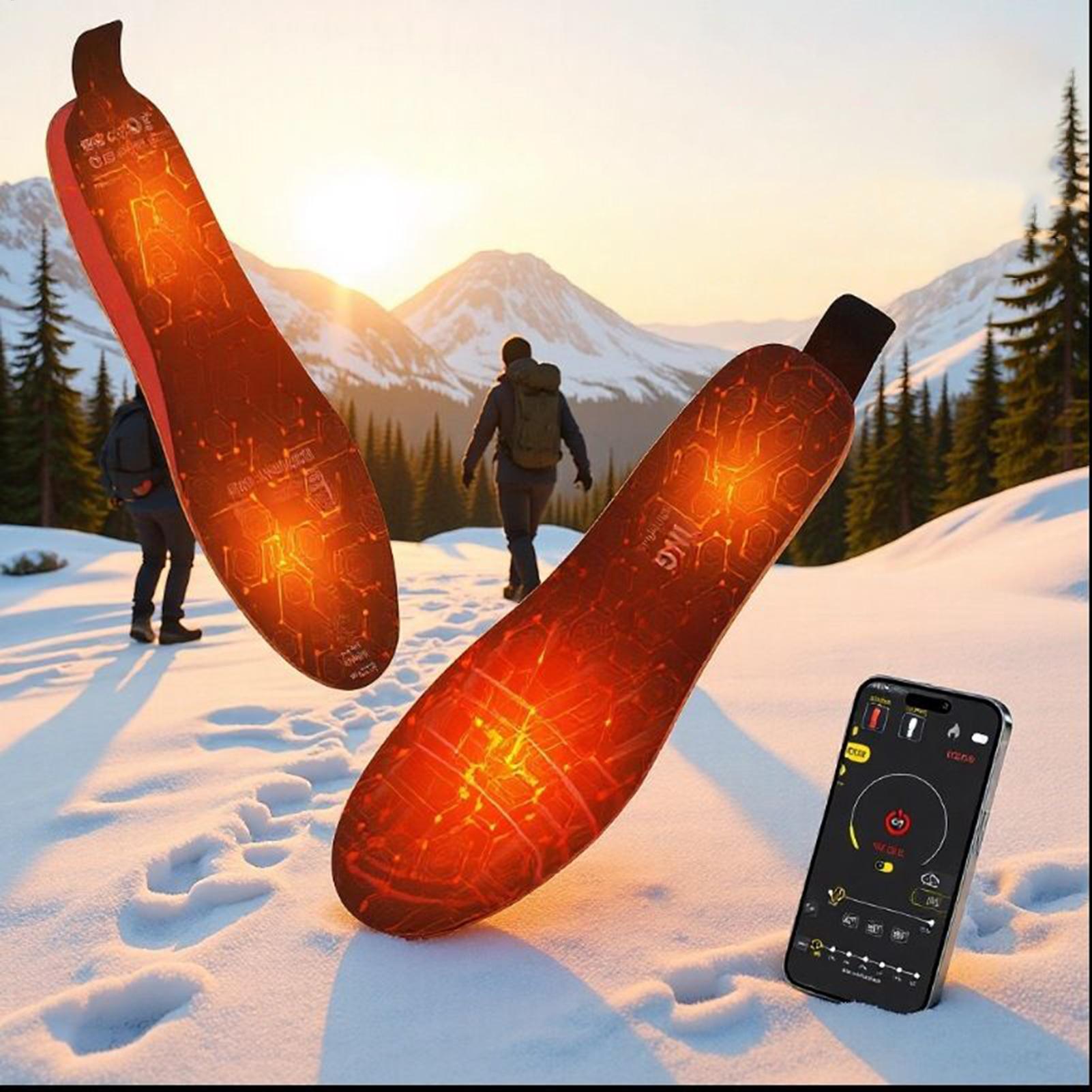 4300mAh Heated Insoles App Con - Heated Insole Rechargeable reseña y precio