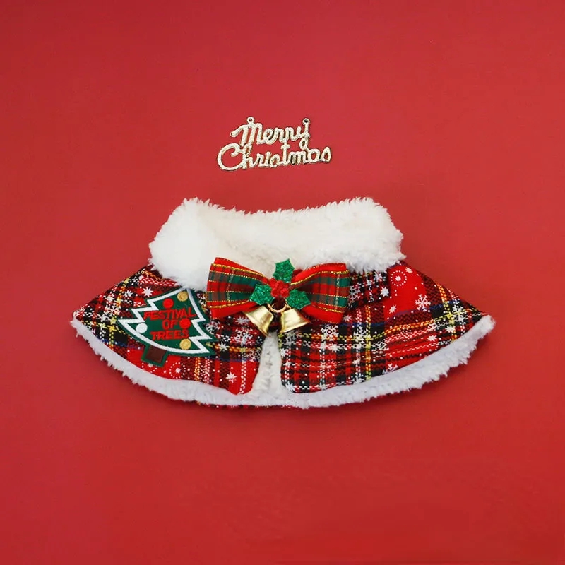 Cat Christmas Cloak Pet New Ye - Winter Clothing Accessories reseña y precio