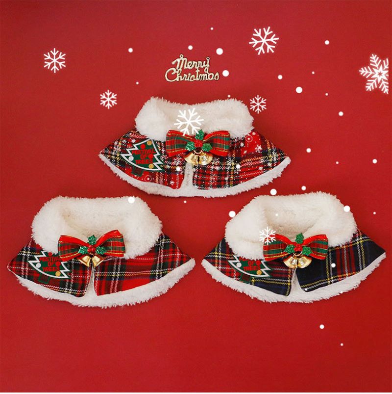 Cat Christmas Cloak Pet New Ye - Winter Clothing Accessories reseña y precio