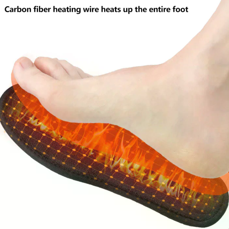 USB Heated Shoe Insoles Electr - Heated Insole Rechargeable reseña y precio