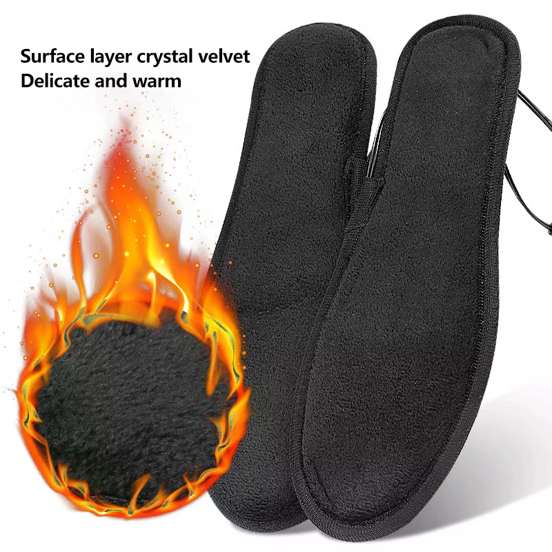 USB Heated Shoe Insoles Electr - Heated Insole Rechargeable reseña y precio