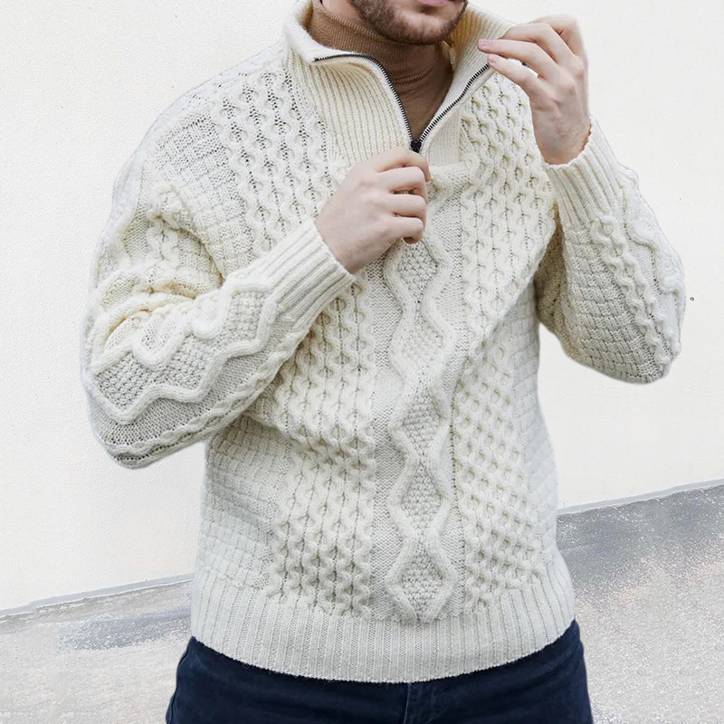 Autumn Winter Knitted Sweater  - Winter Clothing Types reseña y precio