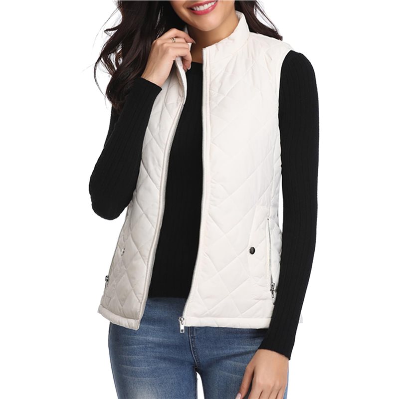 A24F-Women's Quilted Vest Stan - Padded Vest Gilet reseña y precio