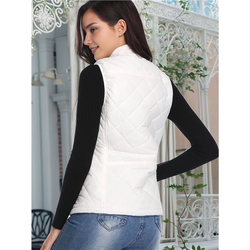 A24F-Women's Quilted Vest Stan - Padded Vest Gilet reseña y precio
