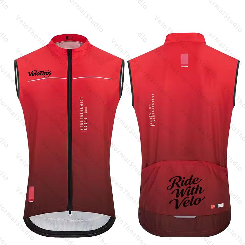 VeloThos Cycling Vest Windproo - Padded Vest Gilet reseña y precio