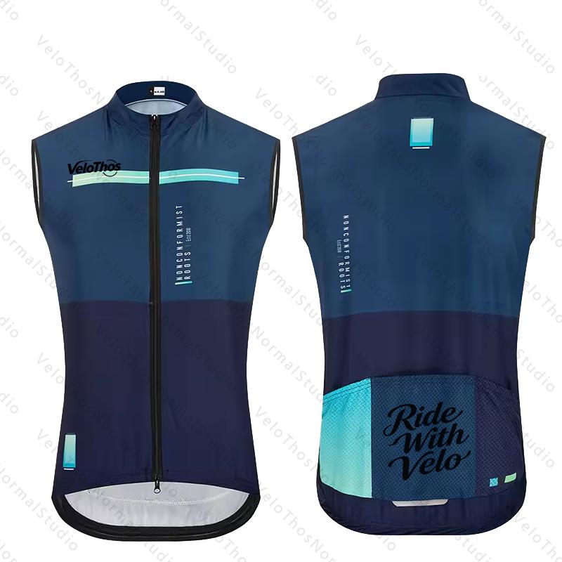 VeloThos Cycling Vest Windproo - Padded Vest Gilet reseña y precio