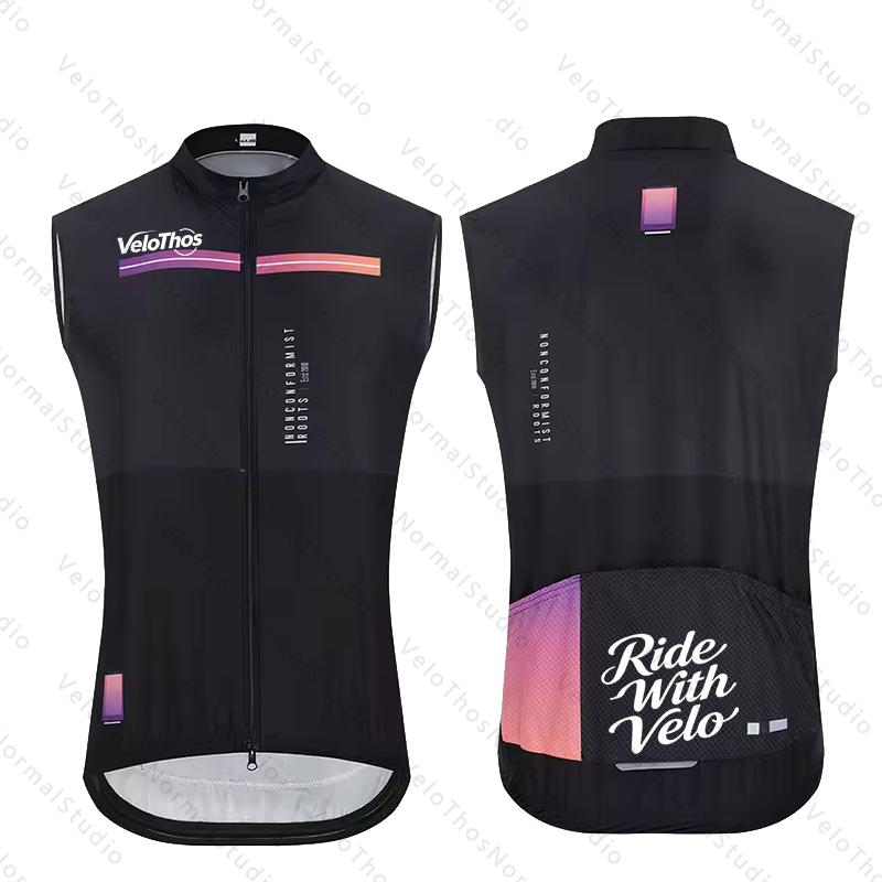 VeloThos Cycling Vest Windproo - Padded Vest Gilet reseña y precio