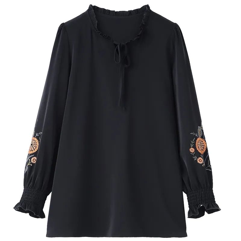 Fashion Ruffled Neck Lace Up B - Winter Clothing Types reseña y precio