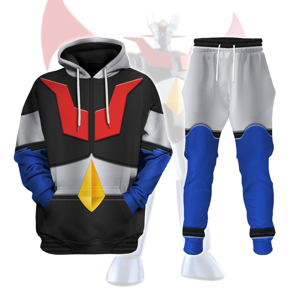 Anime Mazinger Z Cosplay 3D Pr - Winter Clothing Outdoor reseña y precio