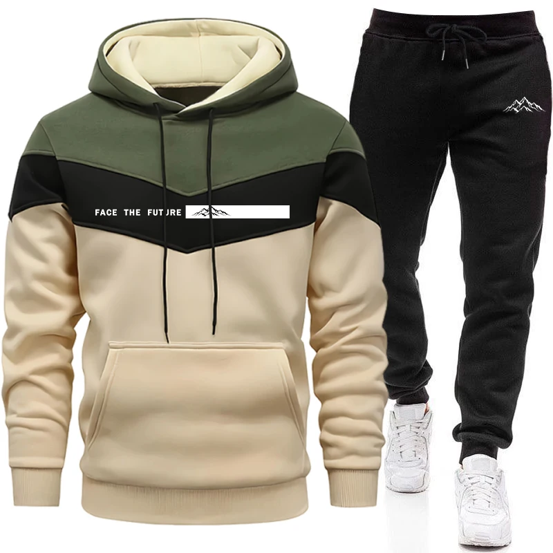 New Men's Tracksuit Fall Winte - Winter Clothing Outdoor reseña y precio