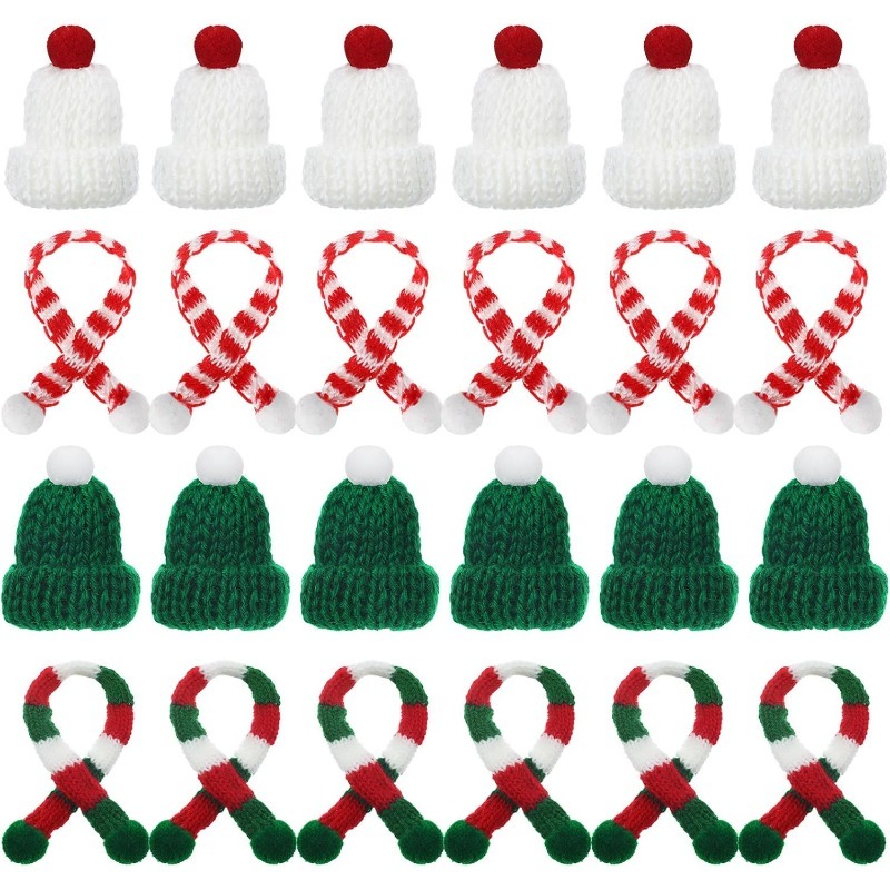 5/10Pcs Christmas Decoration M - Winter Clothing Accessories reseña y precio