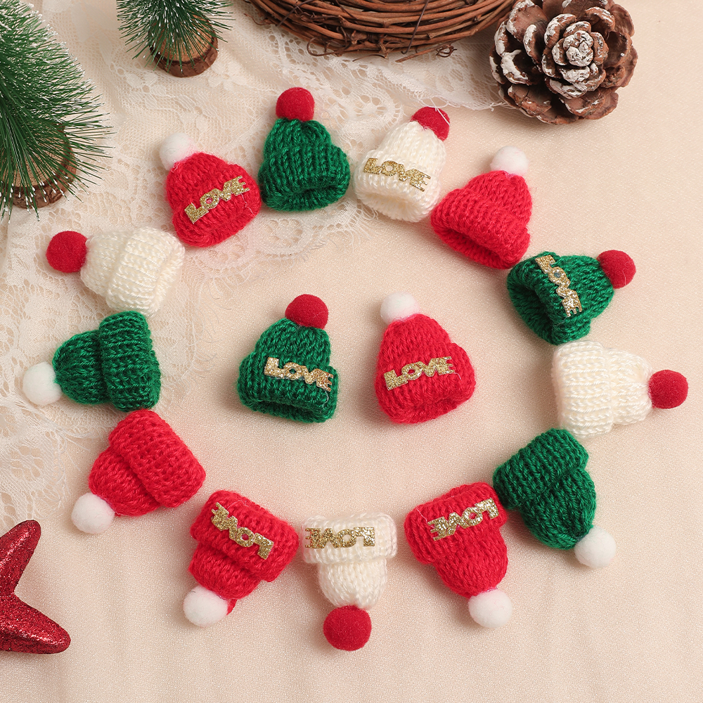 5/10Pcs Christmas Decoration M - Winter Clothing Accessories reseña y precio