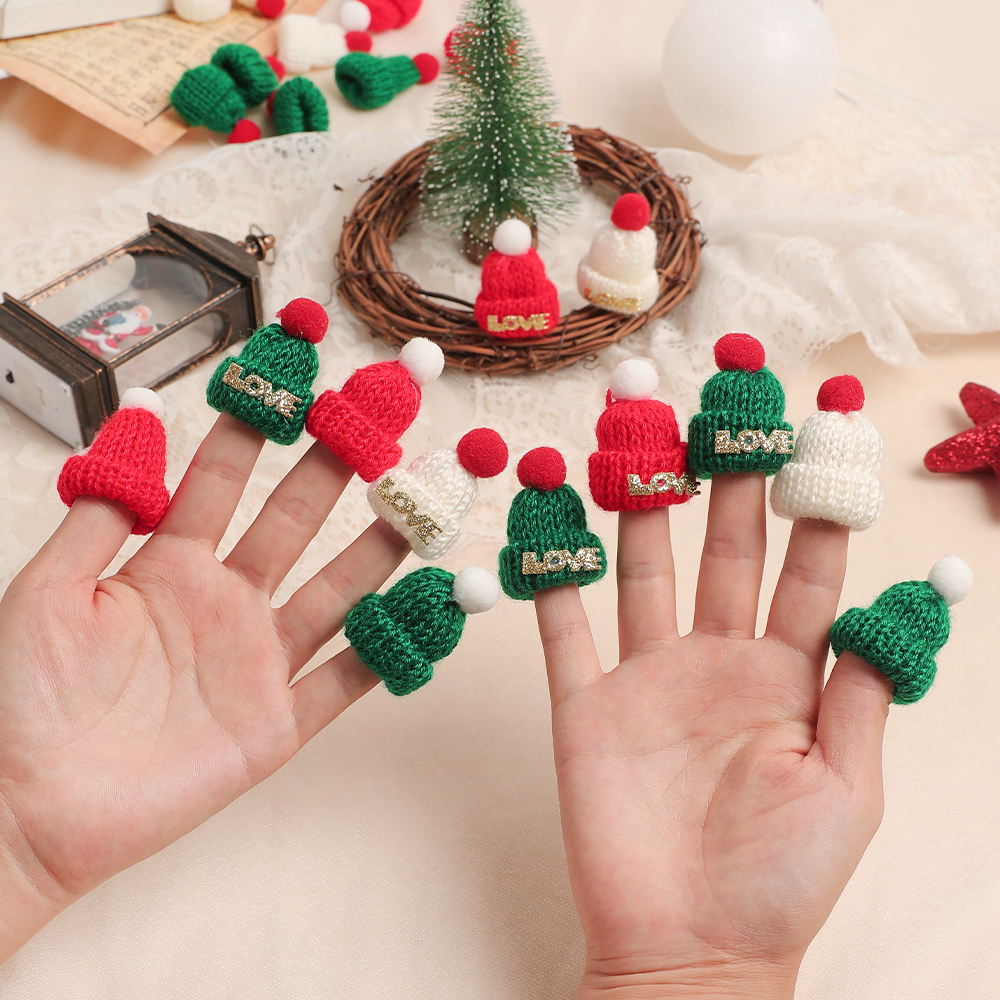 5/10Pcs Christmas Decoration M - Winter Clothing Accessories reseña y precio