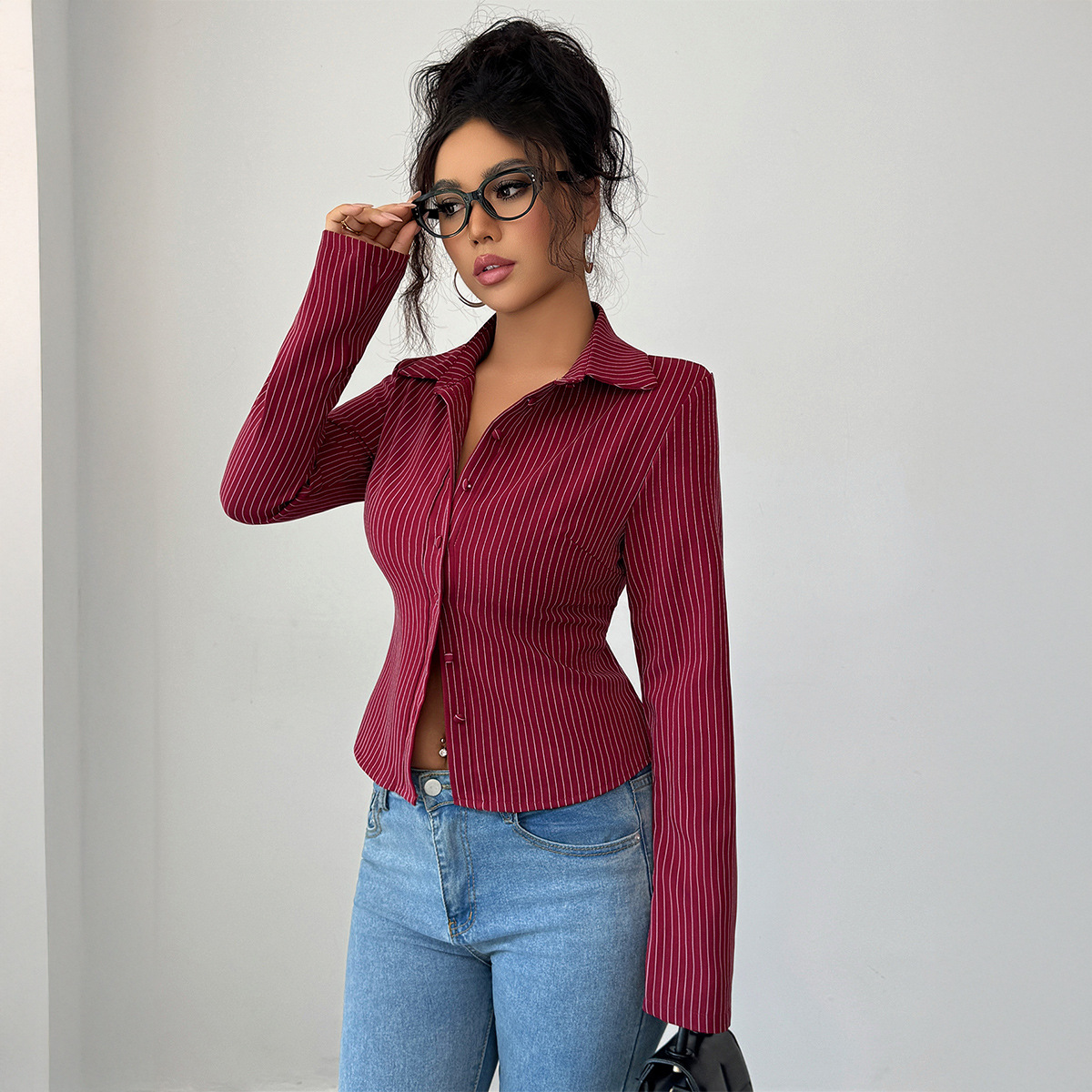 Casual High-grade Striped Long - Winter Clothing Types reseña y precio