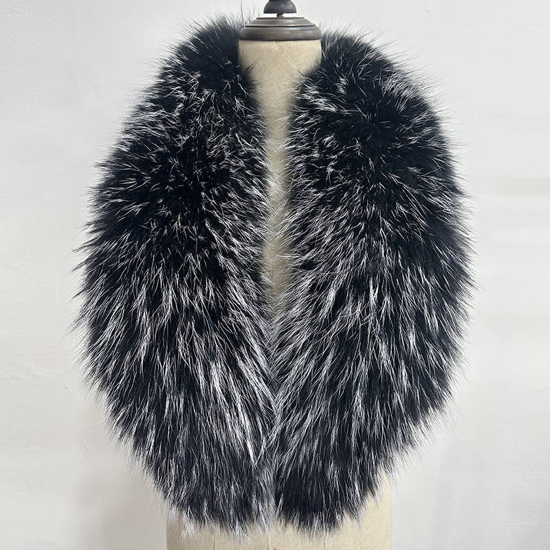 Natural Fur Collar Real raccoo - Winter Clothing Outdoor reseña y precio