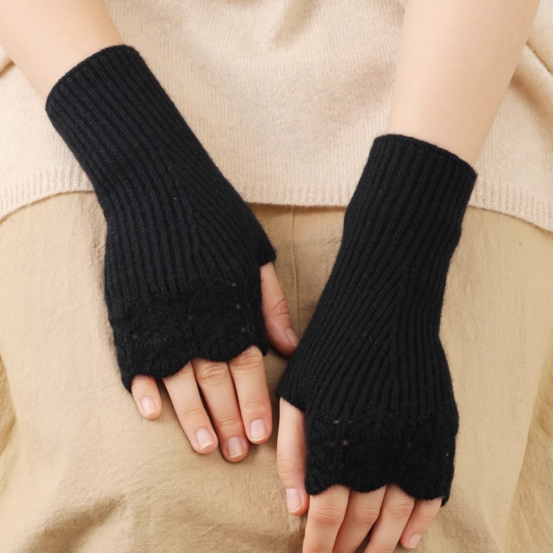 New Warm Half Finger Open Fing - Winter Clothing Korea reseña y precio