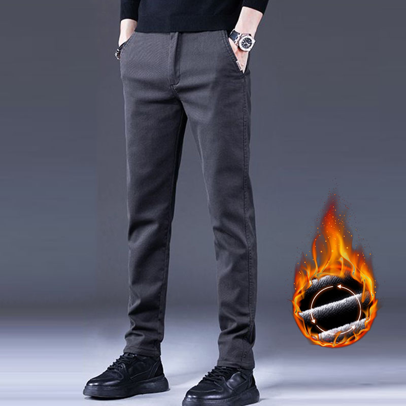 Velvet Warm Mens Business Casu - Quality Winter Clothing Brand reseña y precio