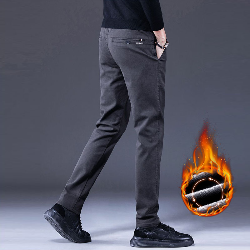 Velvet Warm Mens Business Casu - Quality Winter Clothing Brand reseña y precio
