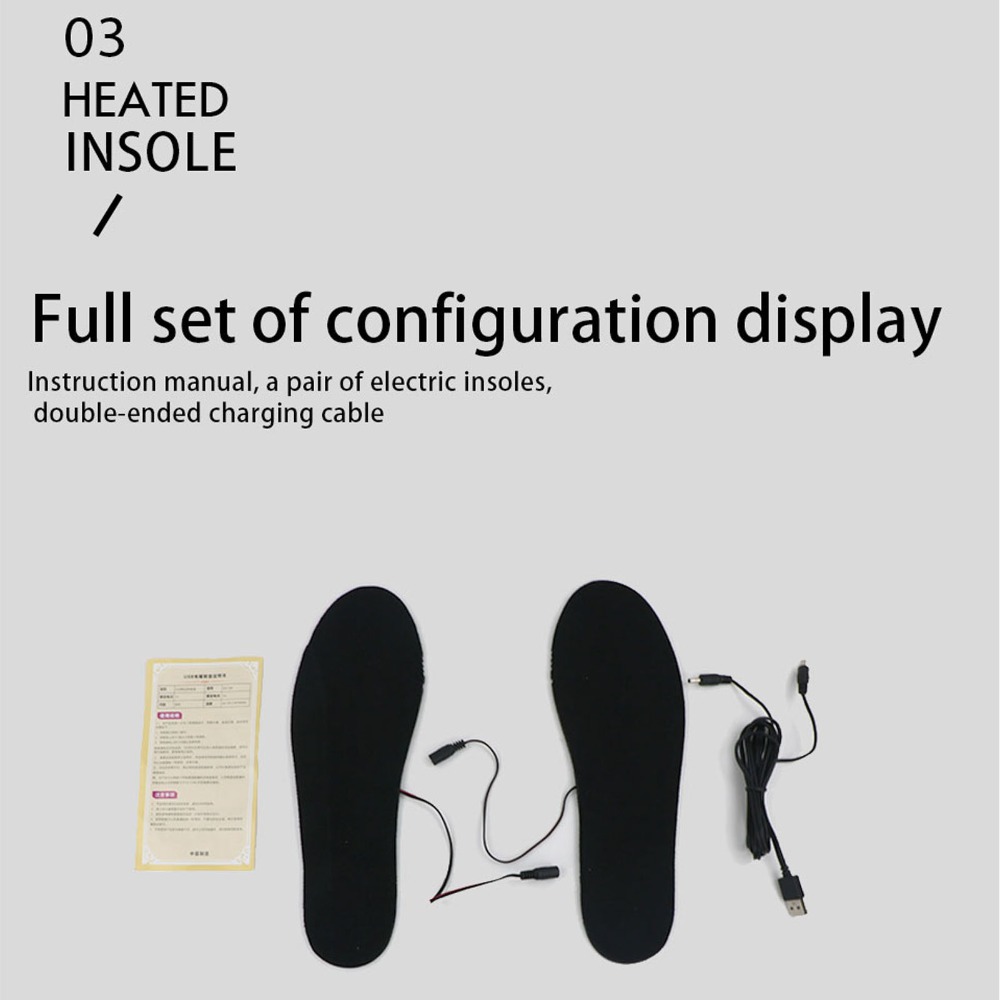Energy Saving USB Powered Heat - Heated Insole Rechargeable reseña y precio