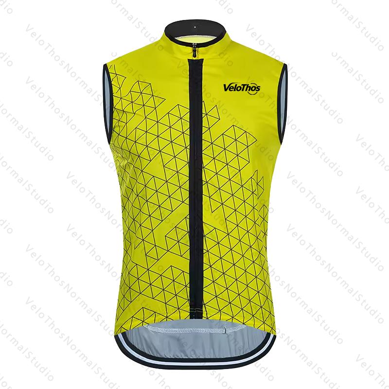 VeloThos Men's Sleeveless Cycl - Padded Vest Gilet reseña y precio