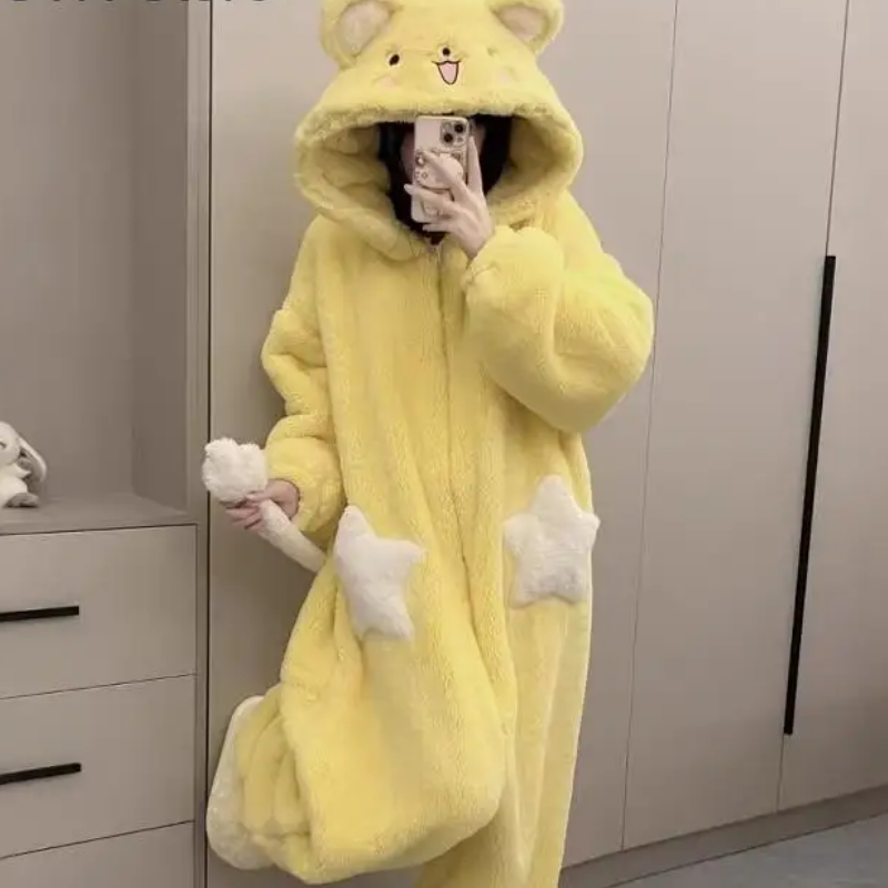 Kawaii Kigurumi 2025 Autumn Wi - Winter Clothing Europe reseña y precio
