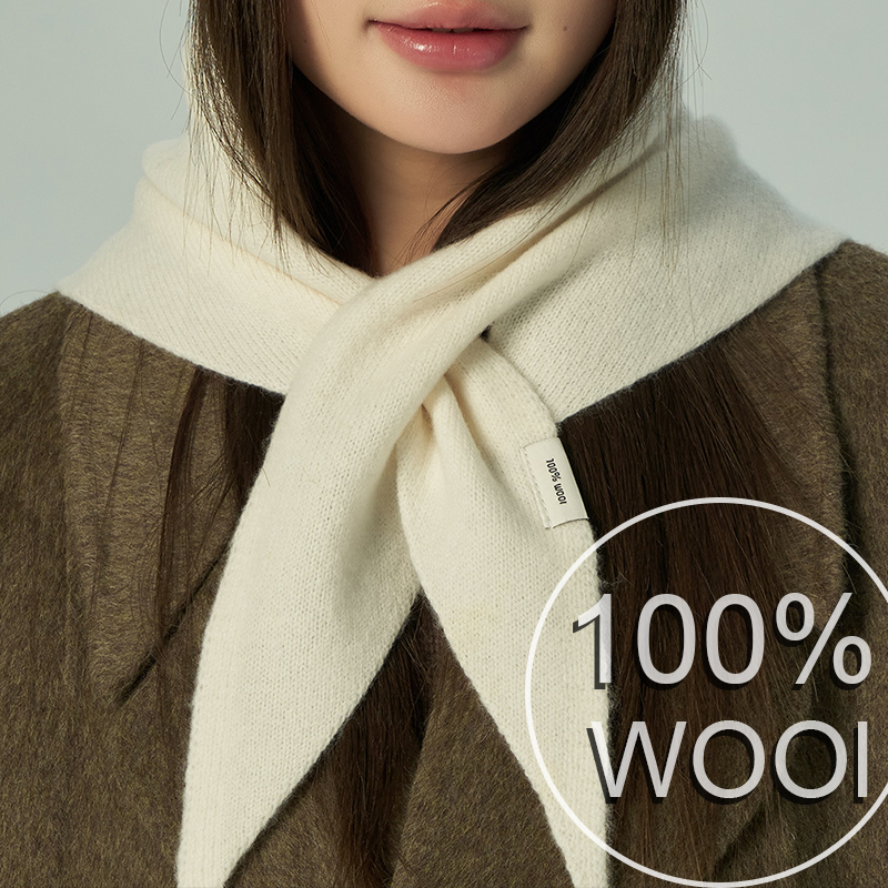 Luxury Women 100% Wool Scarf S - Winter Clothing Korea reseña y precio
