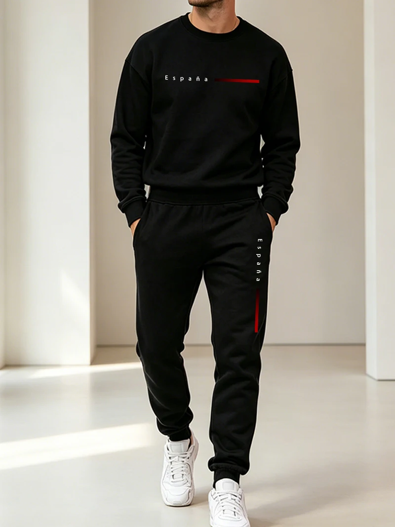 Running Mens Tracksuit Casual  - Winter Clothing Outdoor reseña y precio