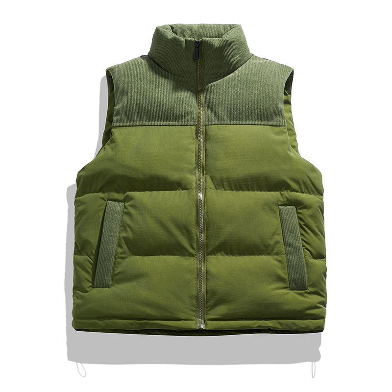 Solid Color Fashion Vest Male  - Quality Winter Clothing Brand reseña y precio