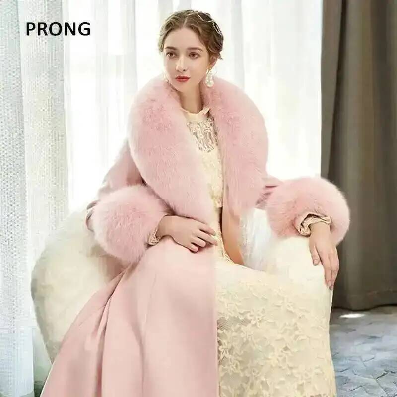 100% Real Fox Fur Collar Winte - Winter Clothing Outdoor reseña y precio