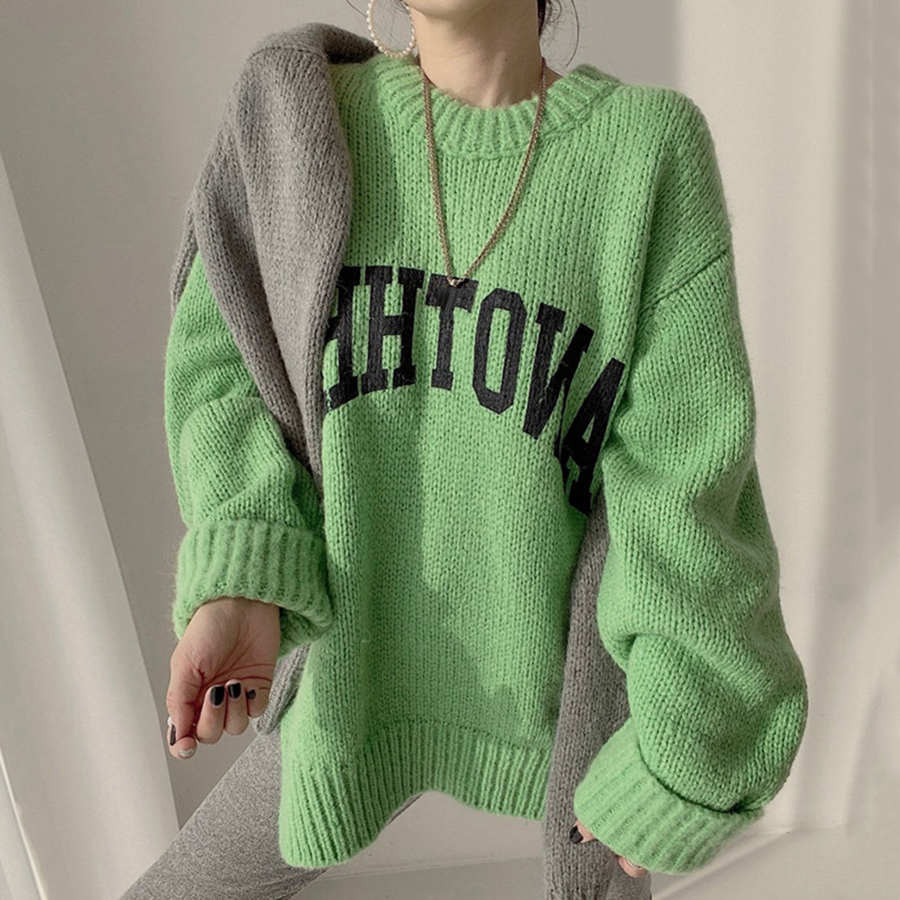 Winter Fashion 5 Colors Letter - Winter Clothing Colors reseña y precio