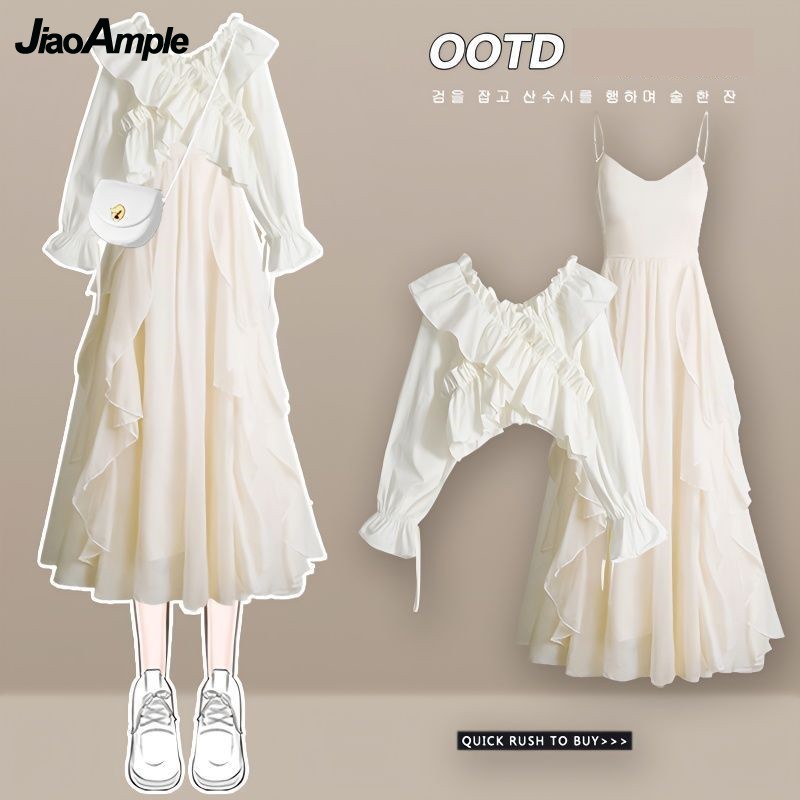 Women's Dress Set 2026 Spring  - Winter Clothing Korea reseña y precio