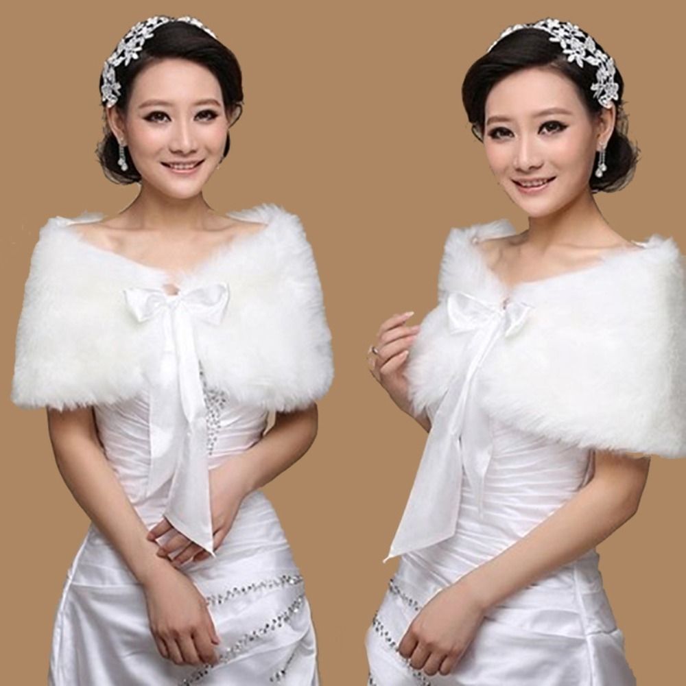 Winter Cape White Fur Shawl We - Winter Clothing Outdoor reseña y precio