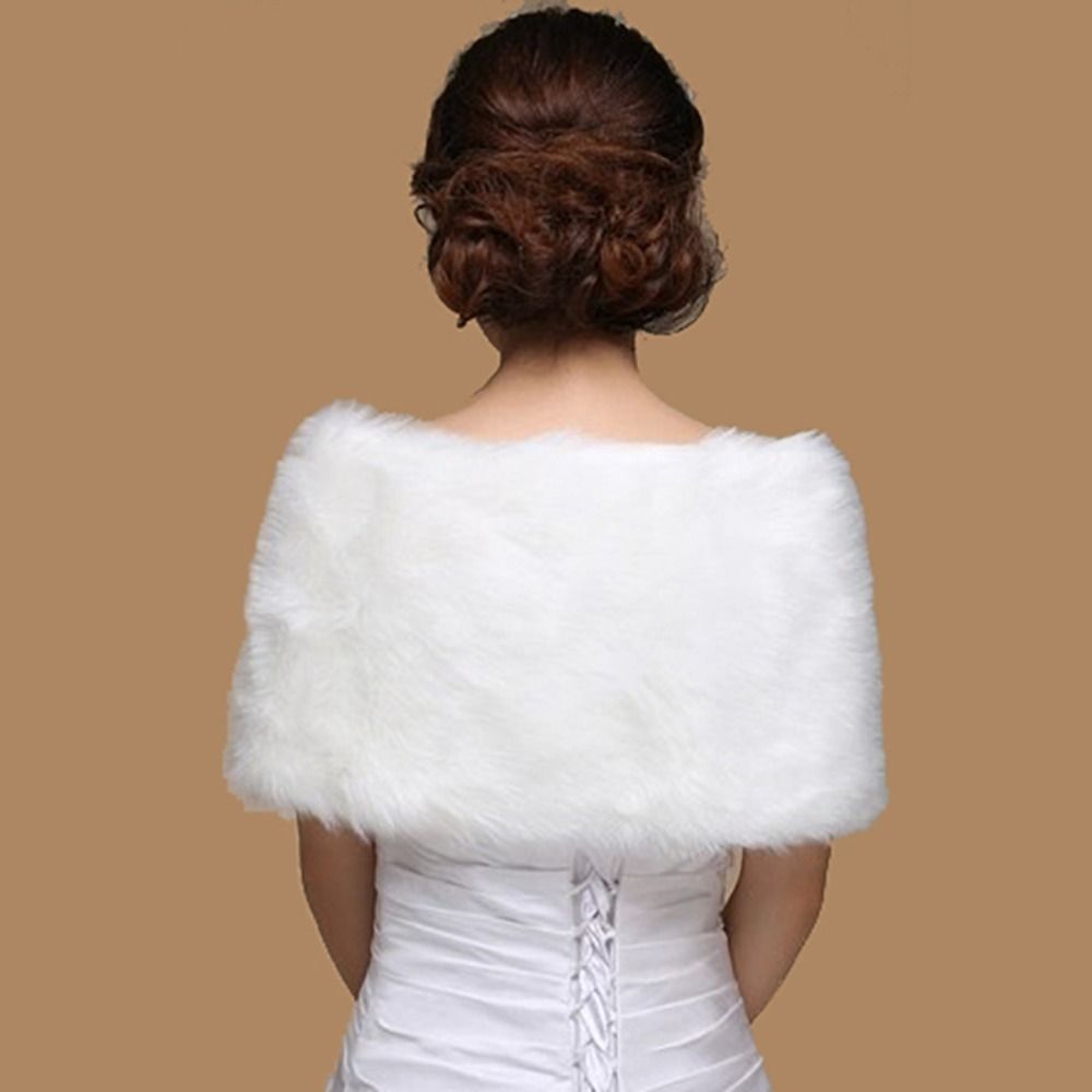 Winter Cape White Fur Shawl We - Winter Clothing Outdoor reseña y precio